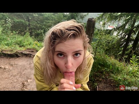 ❤️ Hirundo cum puella post publicam blowjob - Eva Elfi Sluts apud nos